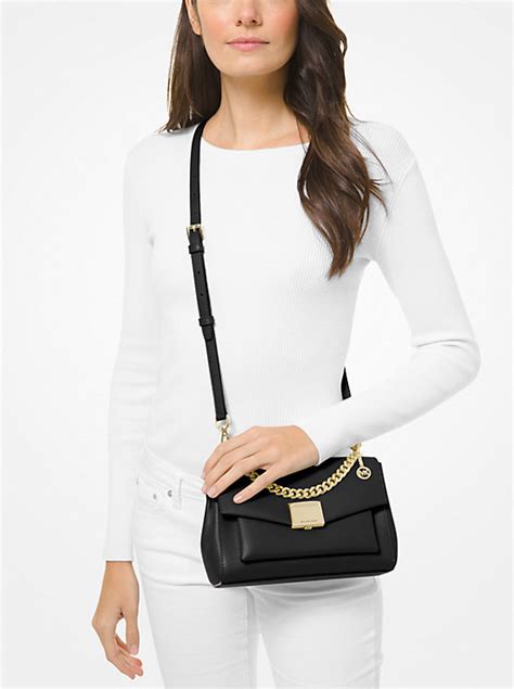 michael kors bags nwt lita medium leather crossbody|crossbody bag Michael Kors.